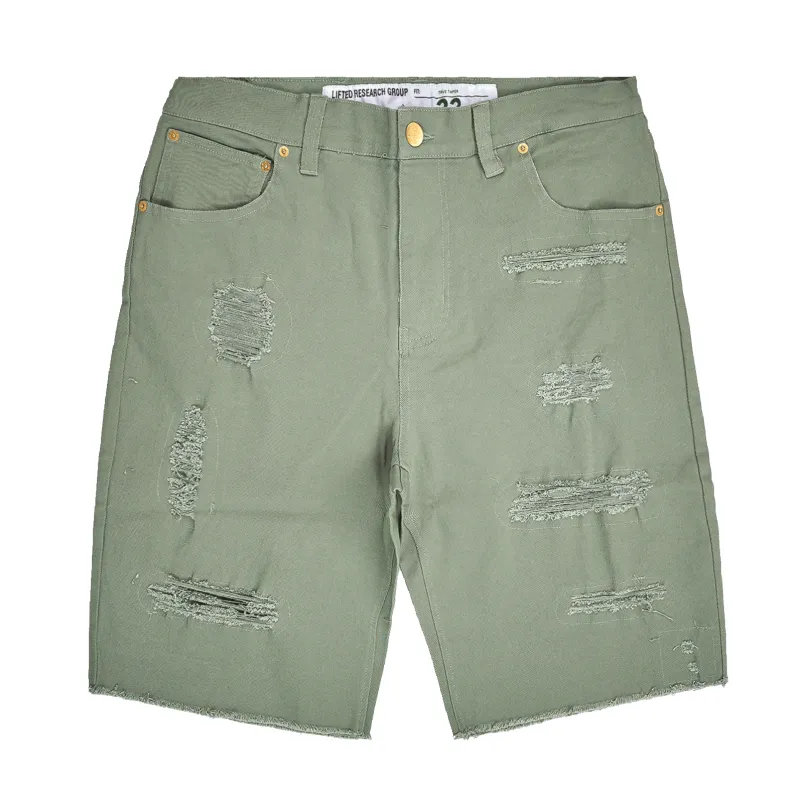 FINDERS RIPPER DENIM SHORT - SAGE sold by Lrg
