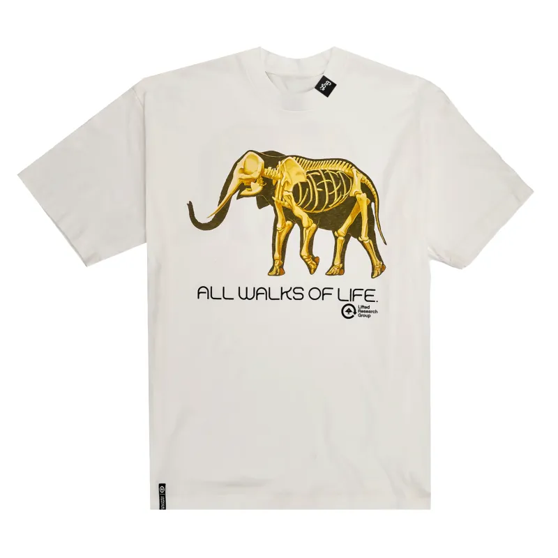 FOSSIL TEE - WHITE sold by Lrg