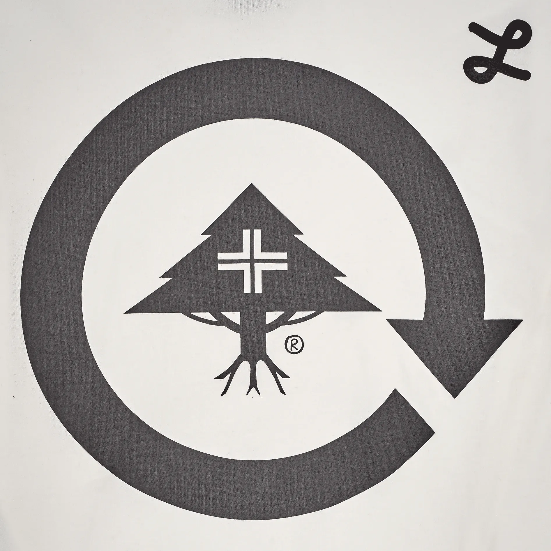 RESOLUTIONARY TEE - CREAM sold by Lrg product image thumbnail 2