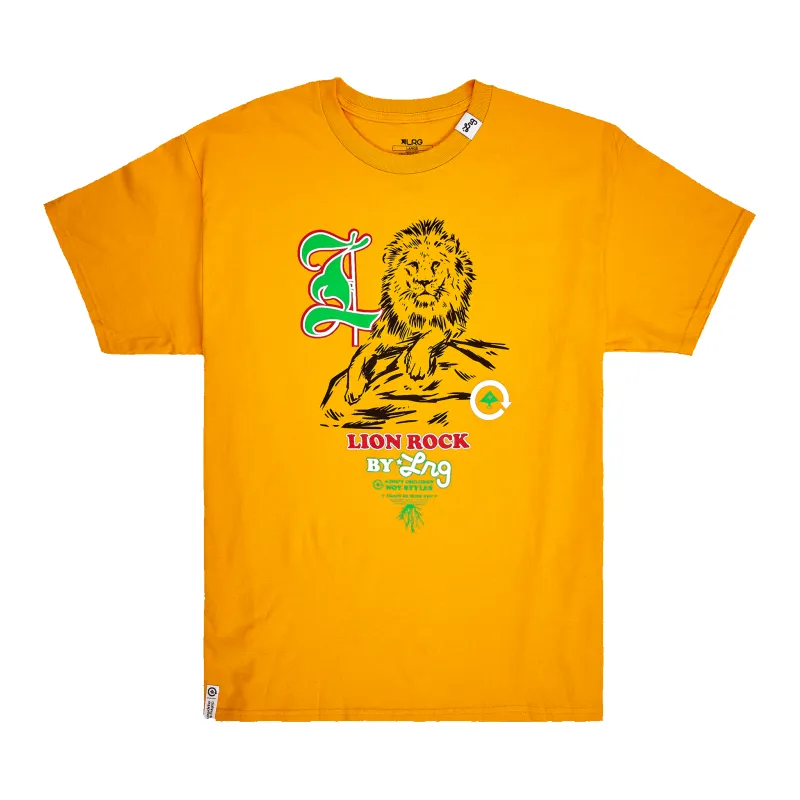 CYCLE ROCK STYLE TEE - GOLD sold by Lrg