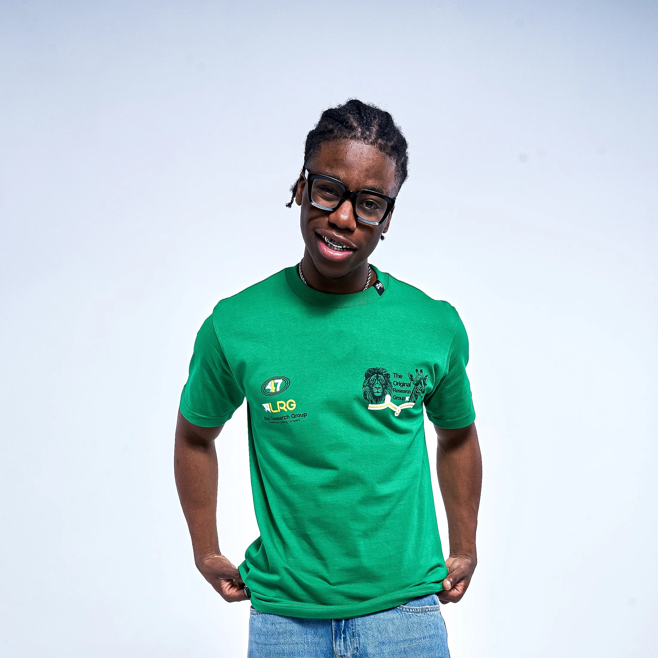 SAFARI TRAIL MAKERS TEE - GREEN sold by Lrg product image thumbnail 5