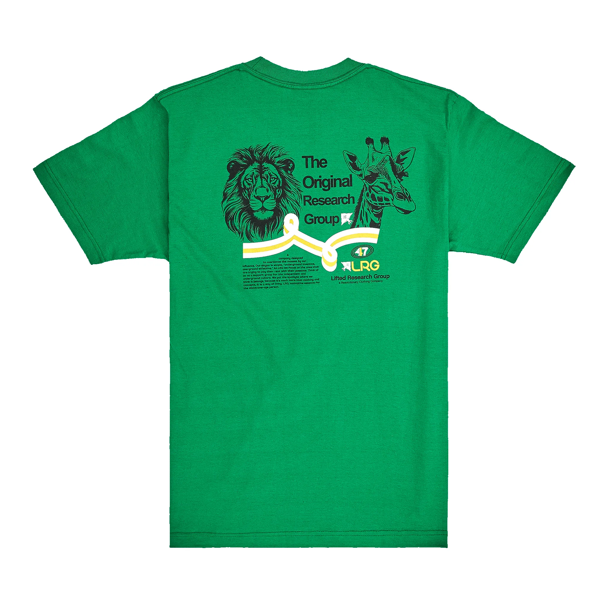 SAFARI TRAIL MAKERS TEE - GREEN sold by Lrg product image thumbnail 2