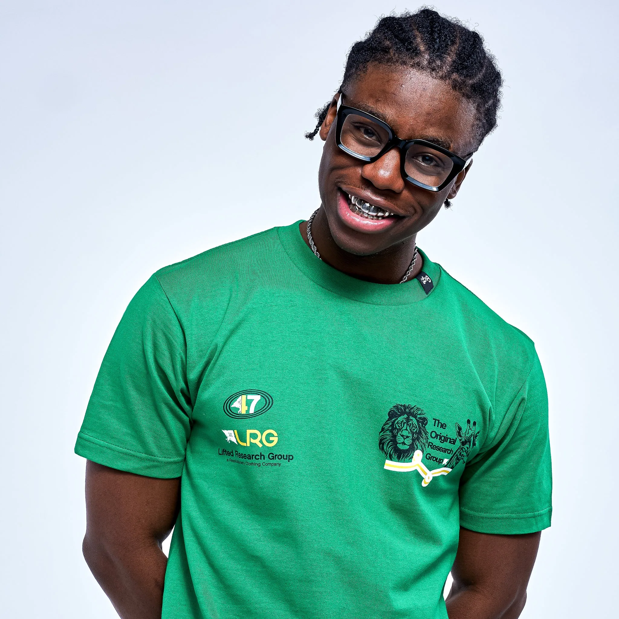 SAFARI TRAIL MAKERS TEE - GREEN sold by Lrg product image thumbnail 3