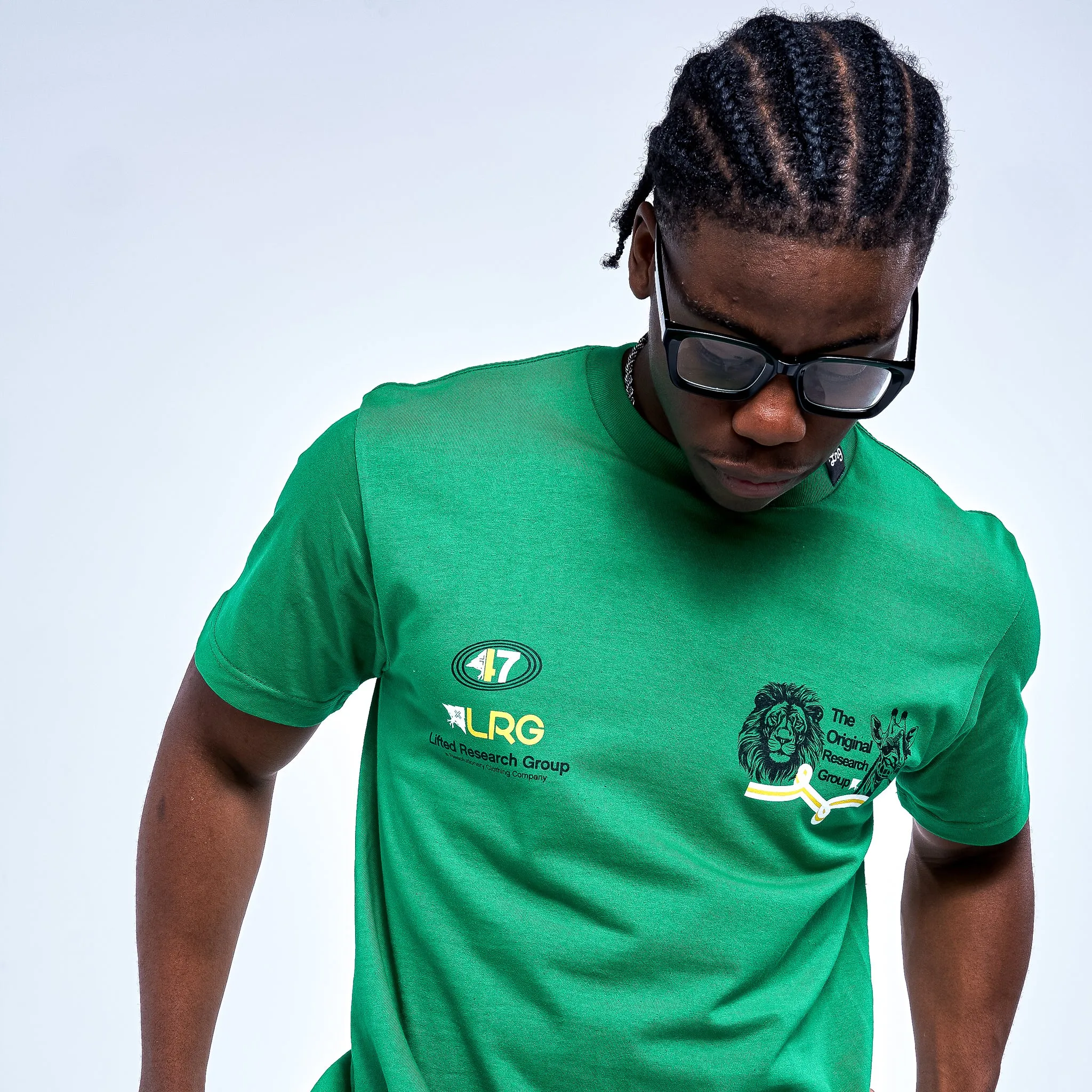 SAFARI TRAIL MAKERS TEE - GREEN sold by Lrg product image thumbnail 4
