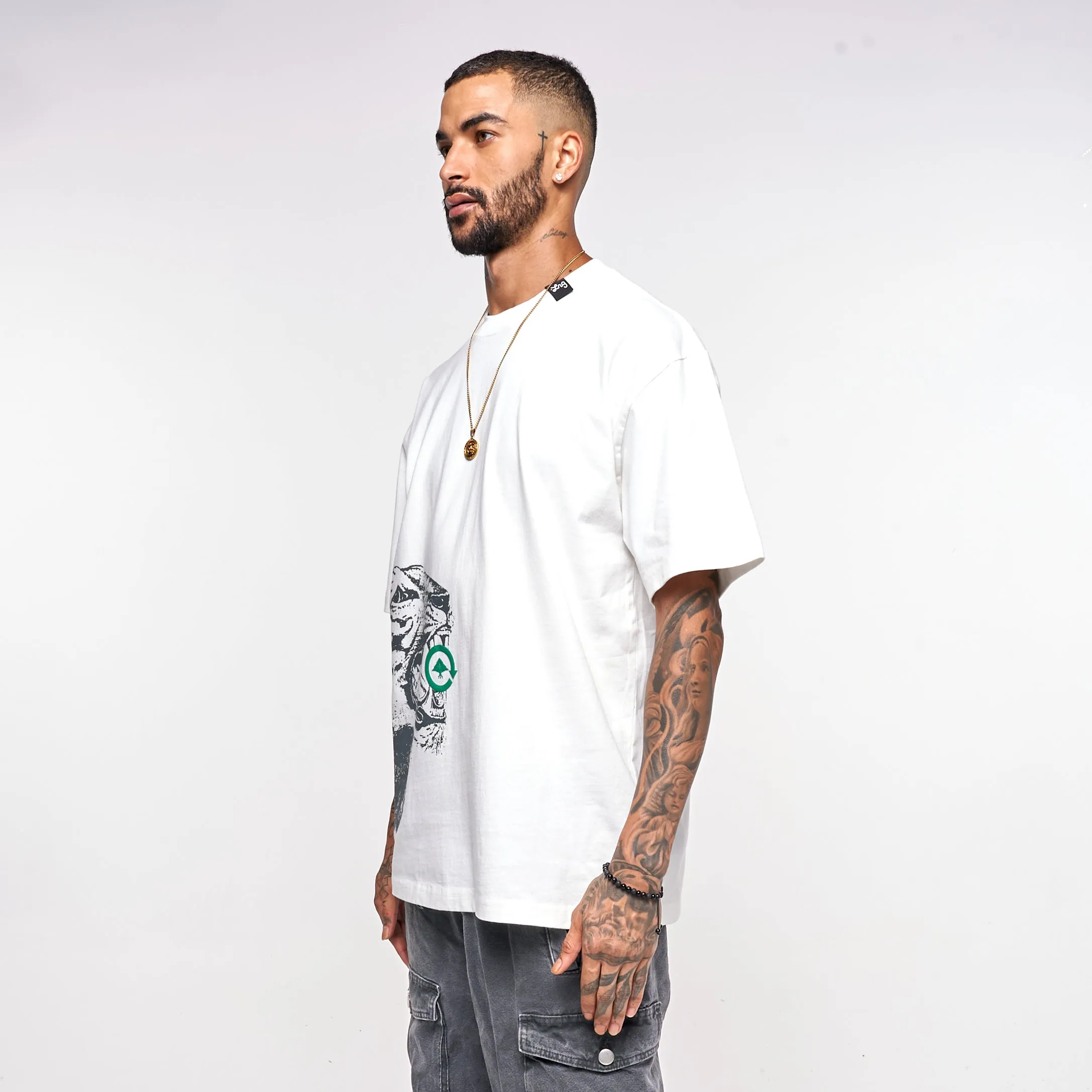 PSD TEE - WHITE sold by Lrg product image thumbnail 4