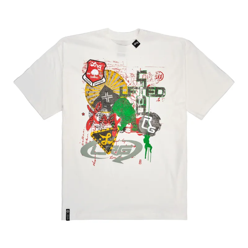 MASHUP TEE - WHITE sold by Lrg