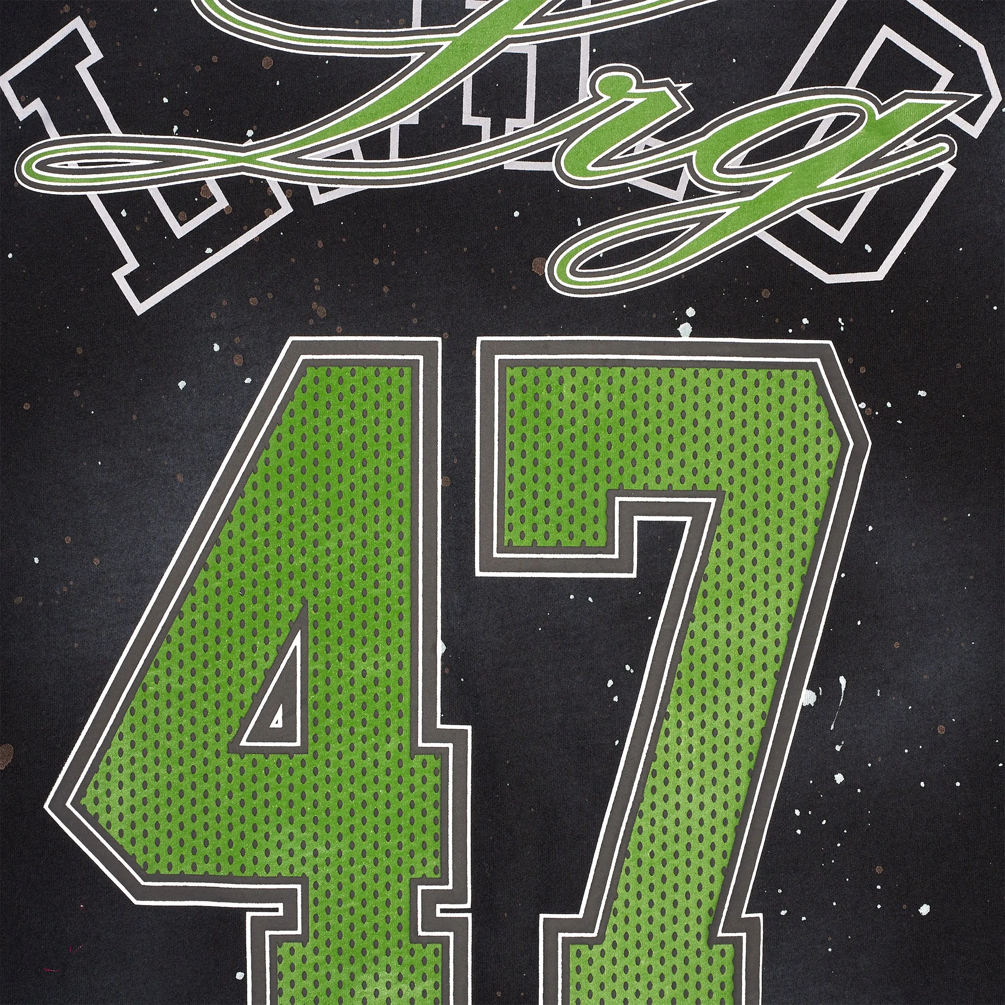 COLLEGIATE SCRIPT TEE - BLACK sold by Lrg product image thumbnail 4