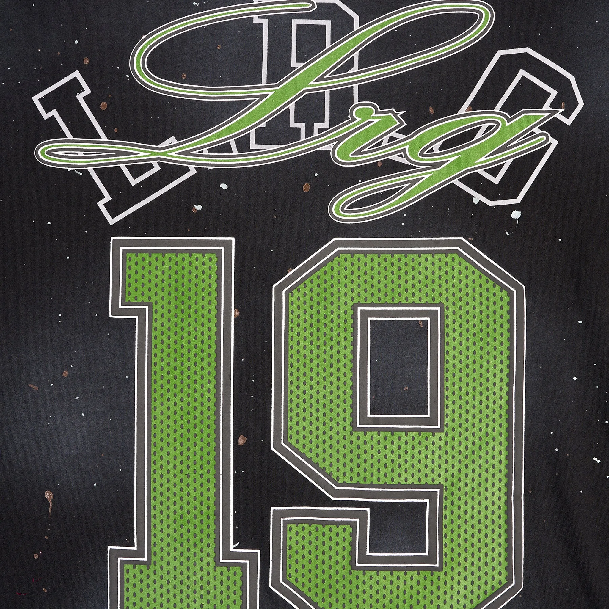 COLLEGIATE SCRIPT TEE - BLACK sold by Lrg product image thumbnail 3