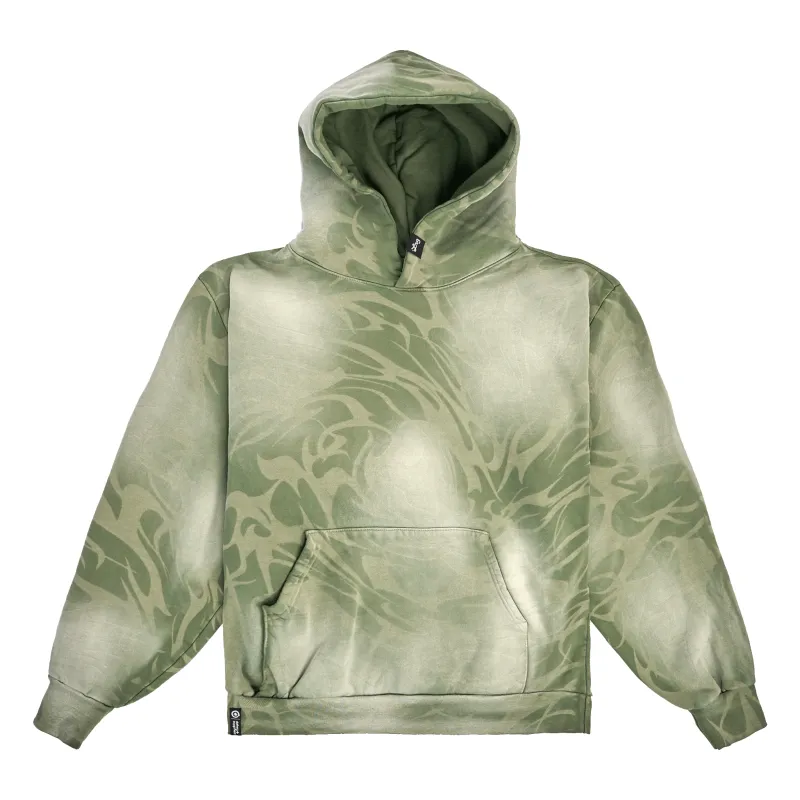 DIST0RT HOODIE GREEN sold by Lrg