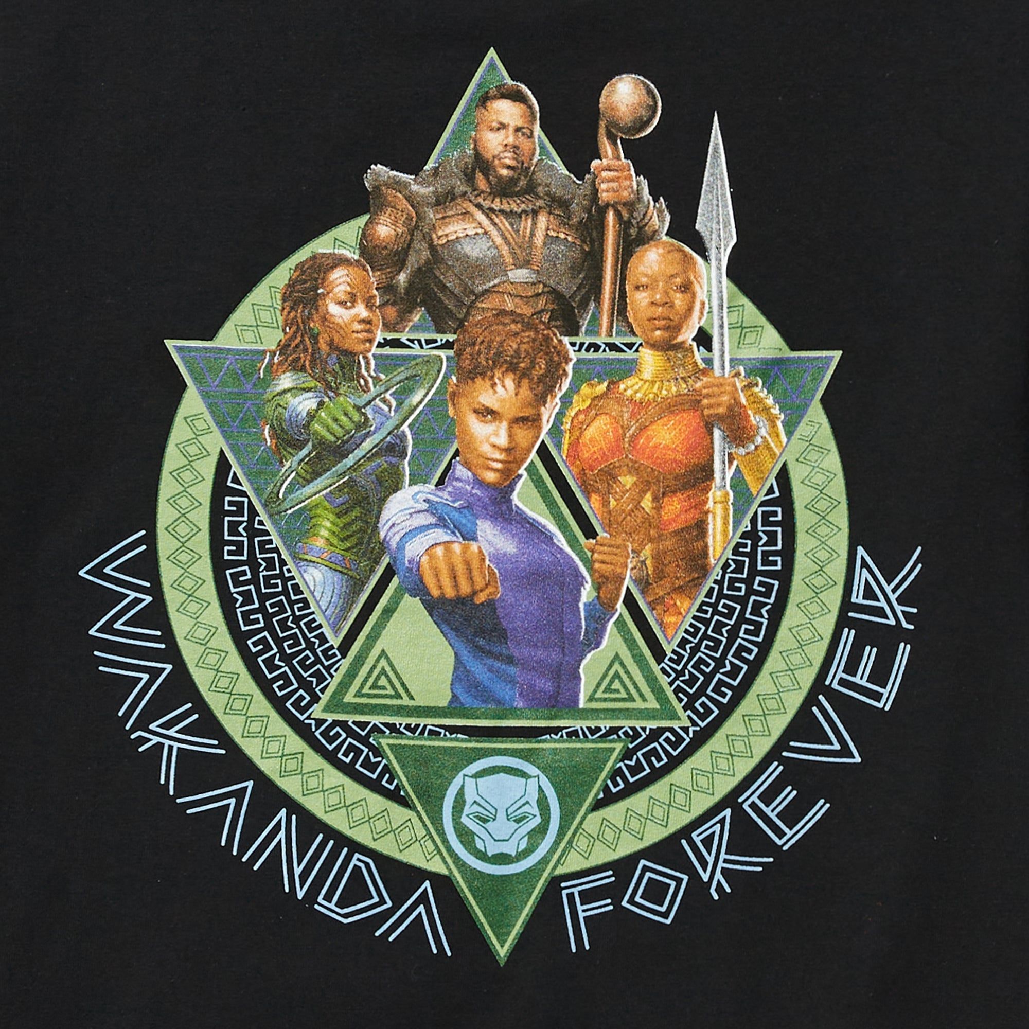 BLACK PANTHER WAKANDA FOREVER LOOKING UP TEE - BLACK sold by Lrg product image thumbnail 4