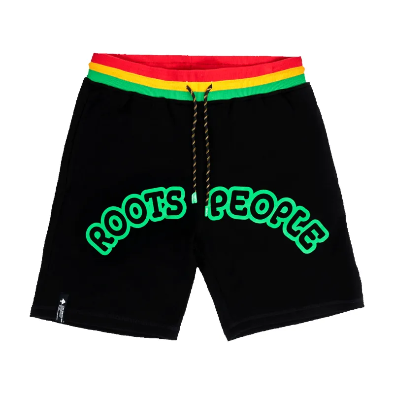 MESSAGE HAS ROOTS SHORT Black sold by Lrg