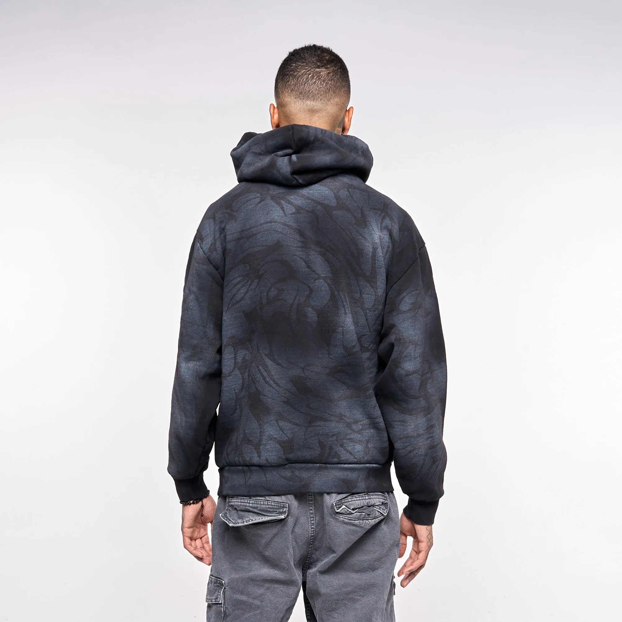 DIST0RT HOODIE - BLACK sold by Lrg product image thumbnail 5