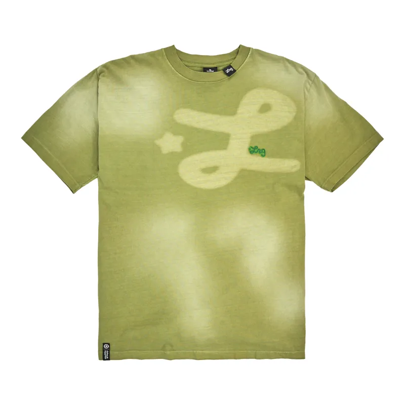 STENCIL TEE - GREEN sold by Lrg