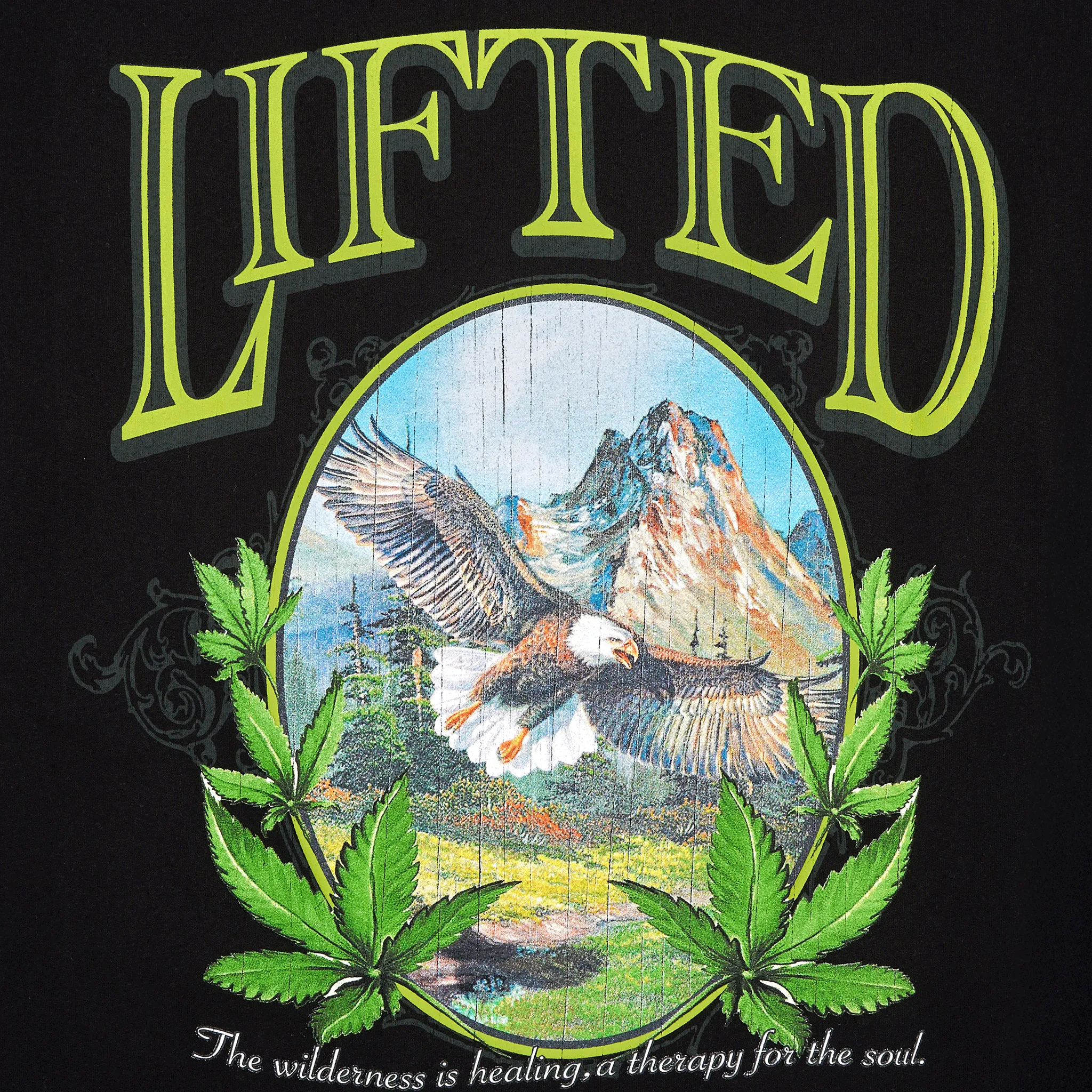 THE WILDERNESS TEE - BLACK sold by Lrg product image thumbnail 2