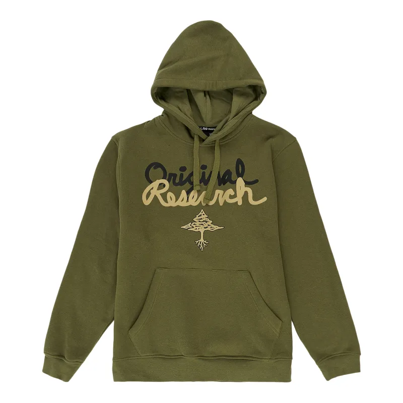 OG ORIGINAL RESEARCH PULL OVER HOODIE - OLIVE sold by Lrg