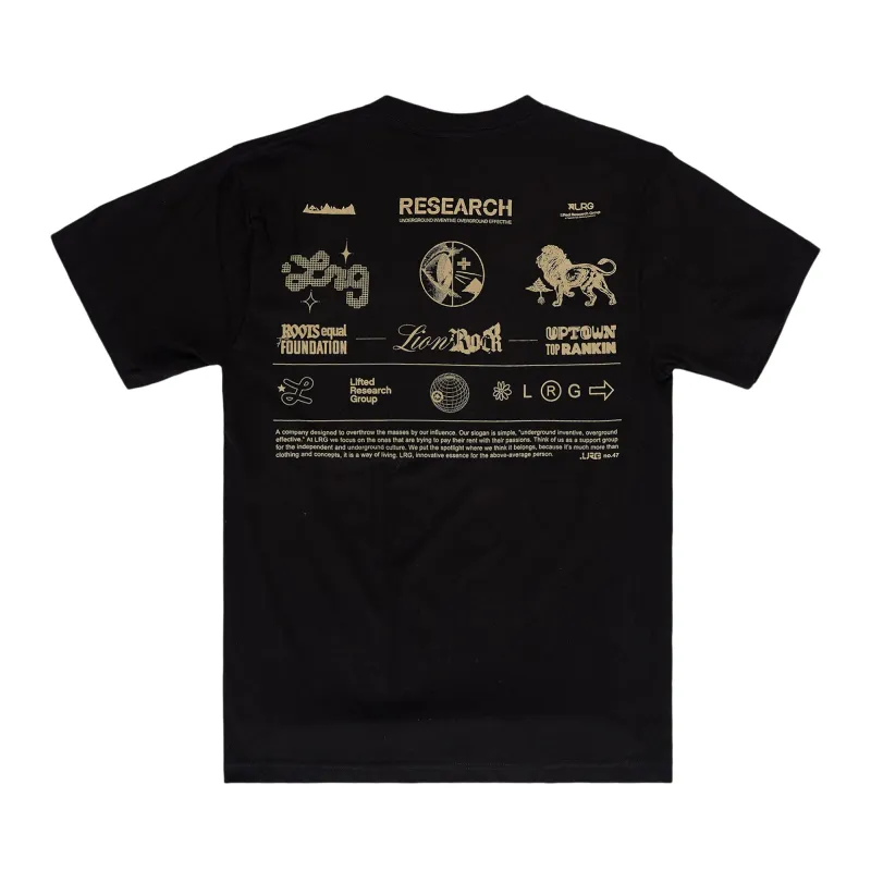 ALIGNED TEE - BLACK sold by Lrg