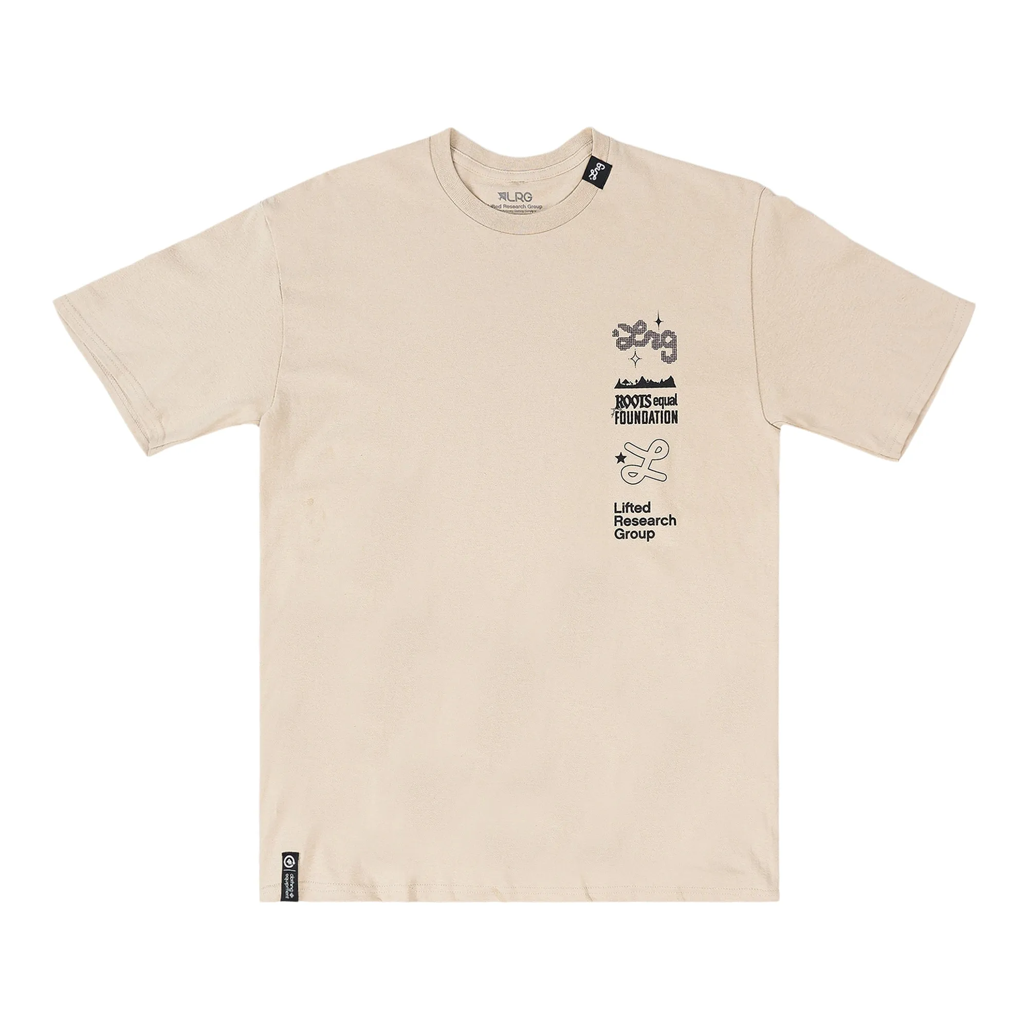 ALIGNED TEE - SAND sold by Lrg product image thumbnail 2
