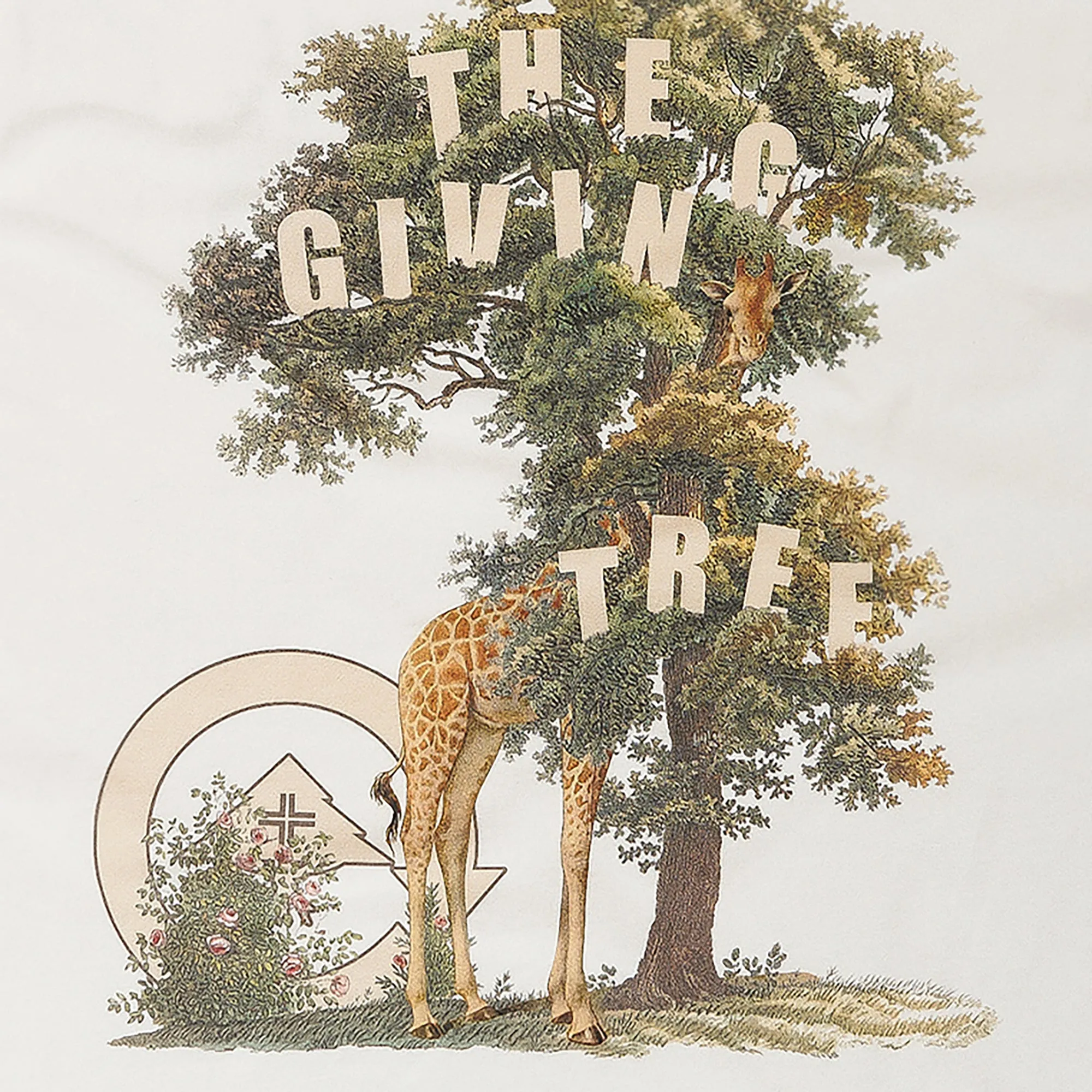 GIVING TREE TEE - WHITE sold by Lrg product image thumbnail 5