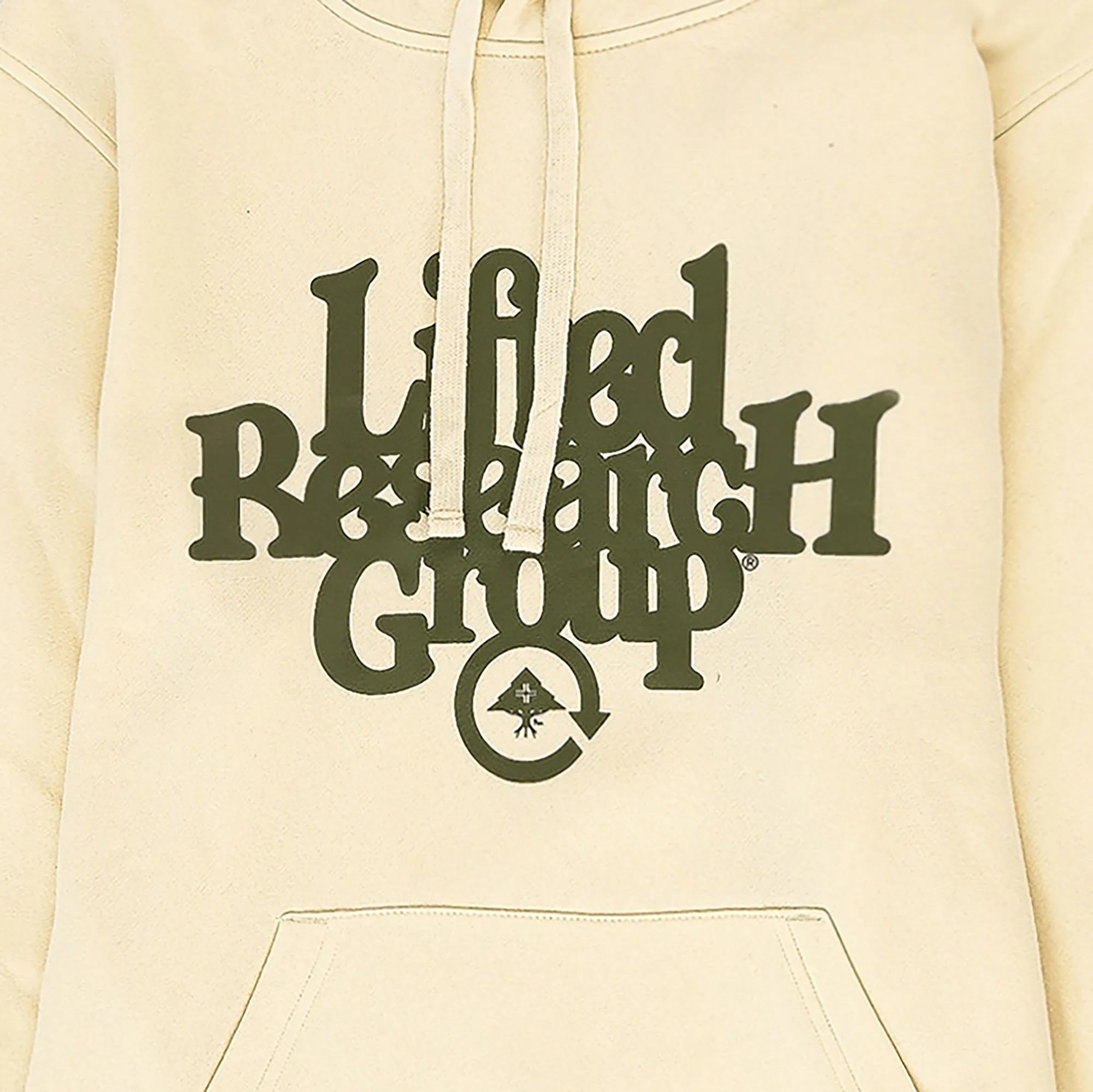 MANIFESTATION RESEARCH HOODIE - CREAM sold by Lrg product image thumbnail 2