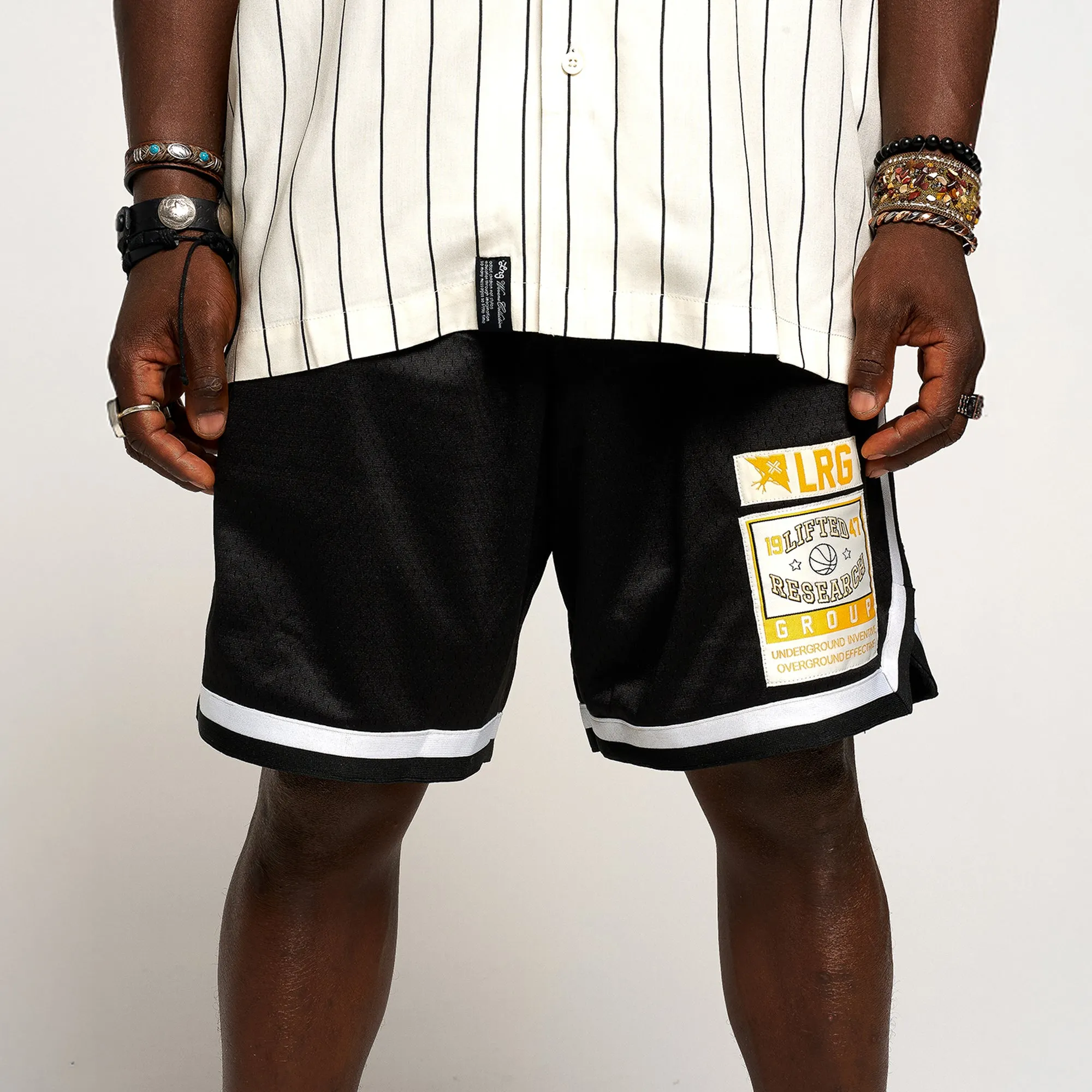 SCALE BREAKER MESH SHORTS - BLACK sold by Lrg product image thumbnail 3