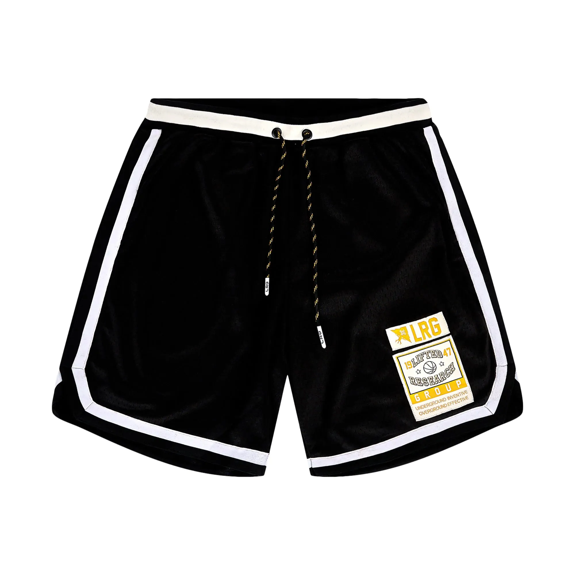 SCALE BREAKER MESH SHORTS - BLACK sold by Lrg