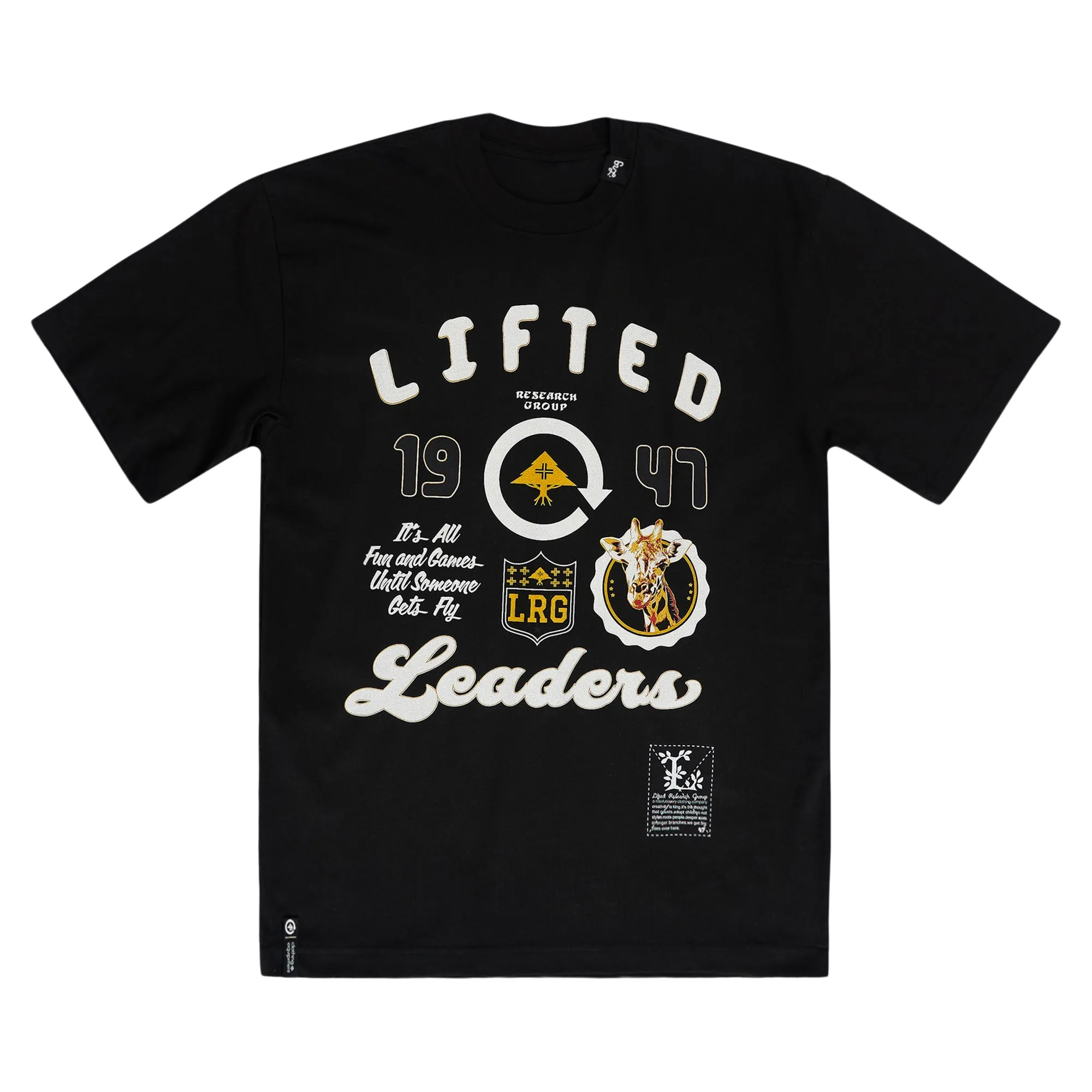 47 LEADERS TEE - BLACK sold by Lrg