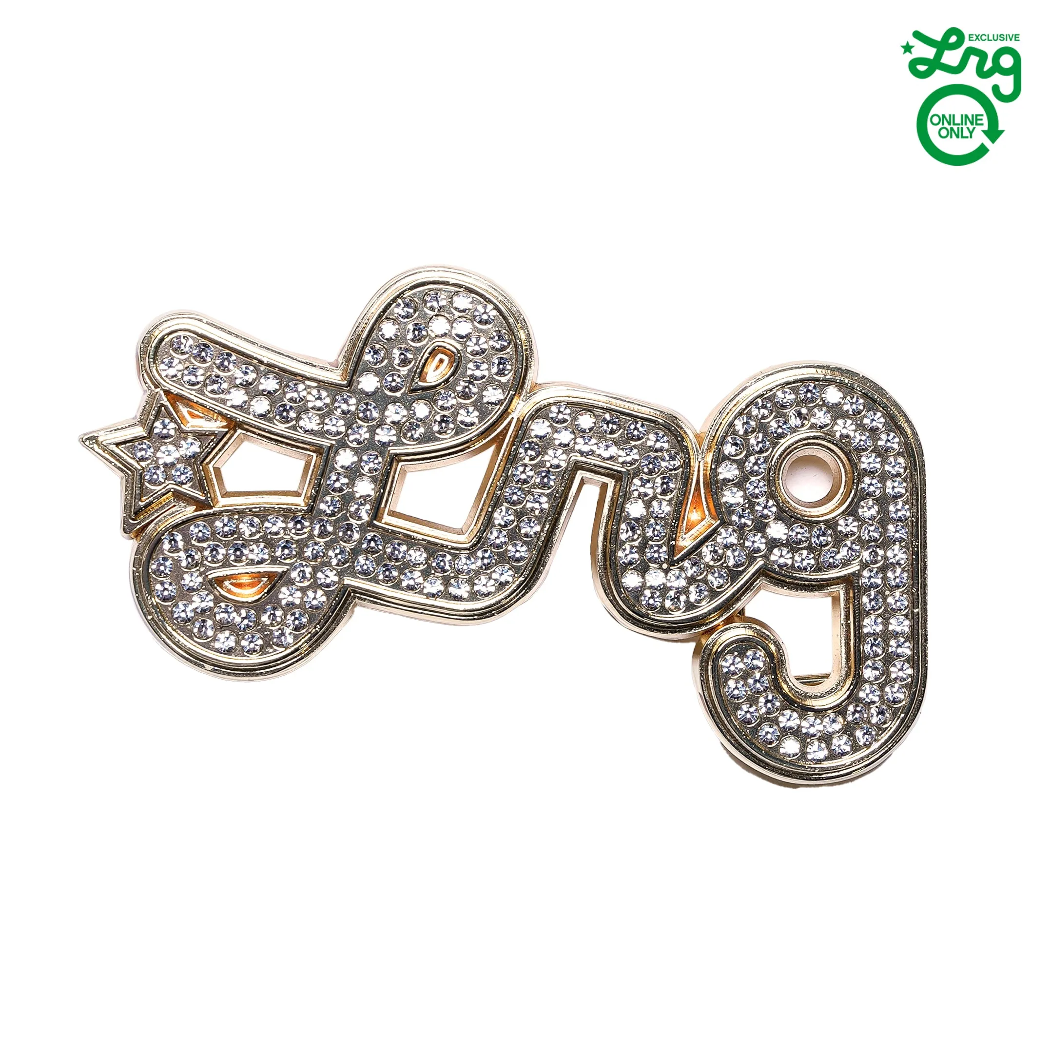 47 CARAT UNBUCKLE BELT BUCKLE - GOLD sold by Lrg