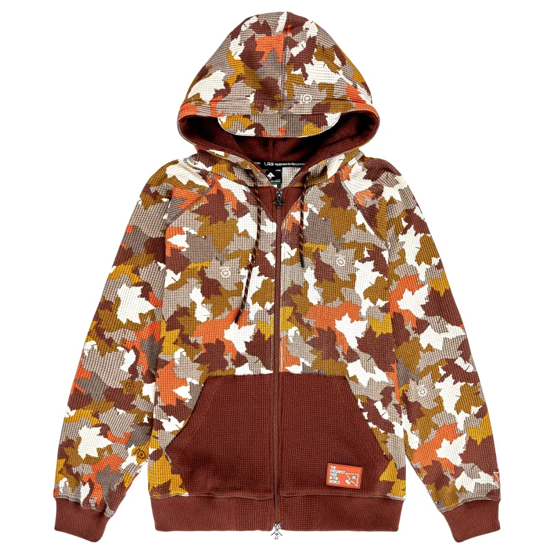 FRESHEST MAPLE CAMO THERMAL ZIP - BROWN MAPLE CAMO sold by Lrg