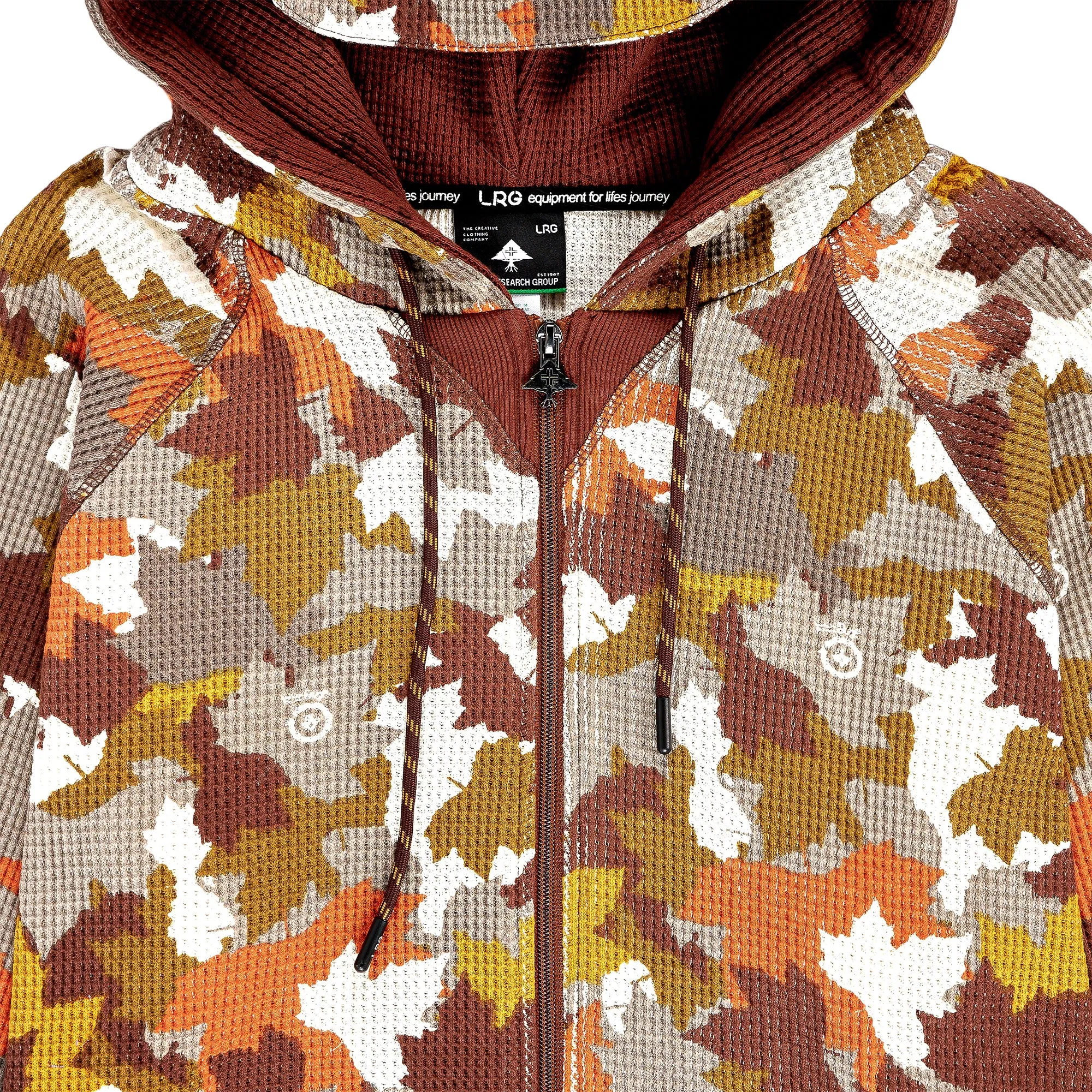 FRESHEST MAPLE CAMO THERMAL ZIP - BROWN MAPLE CAMO sold by Lrg product image thumbnail 2