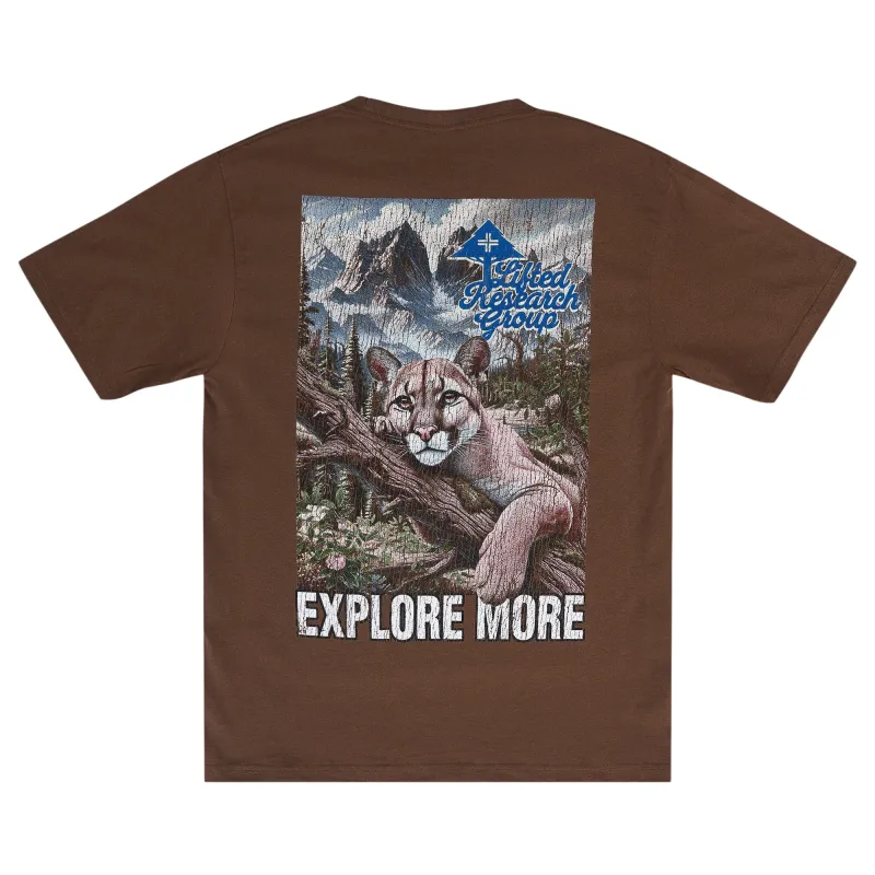 MOUNTAIN KING SS TEE - COFFEE sold by Lrg