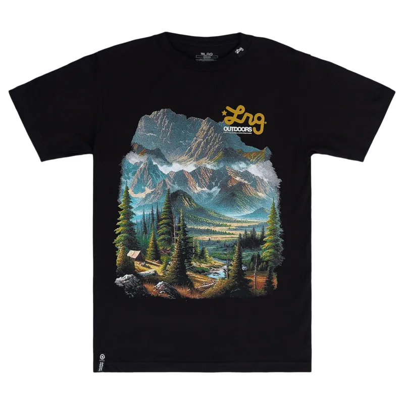 THE FRESH OUTDOORS SS TEE - BLACK sold by Lrg