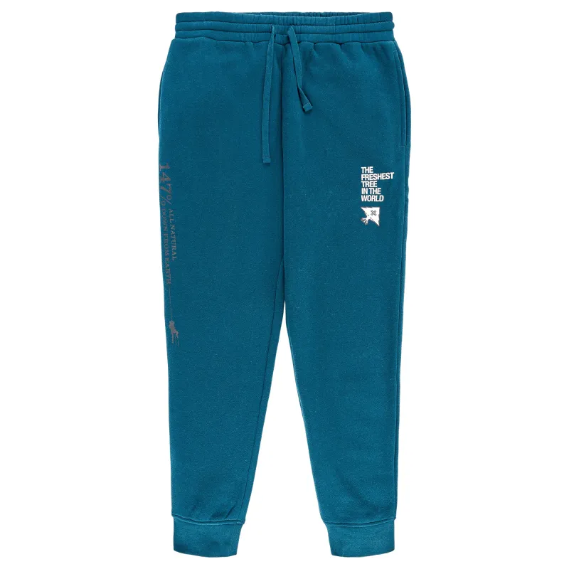 THE FRESHEST TREE FLEECE JOGGER - NAVY sold by Lrg