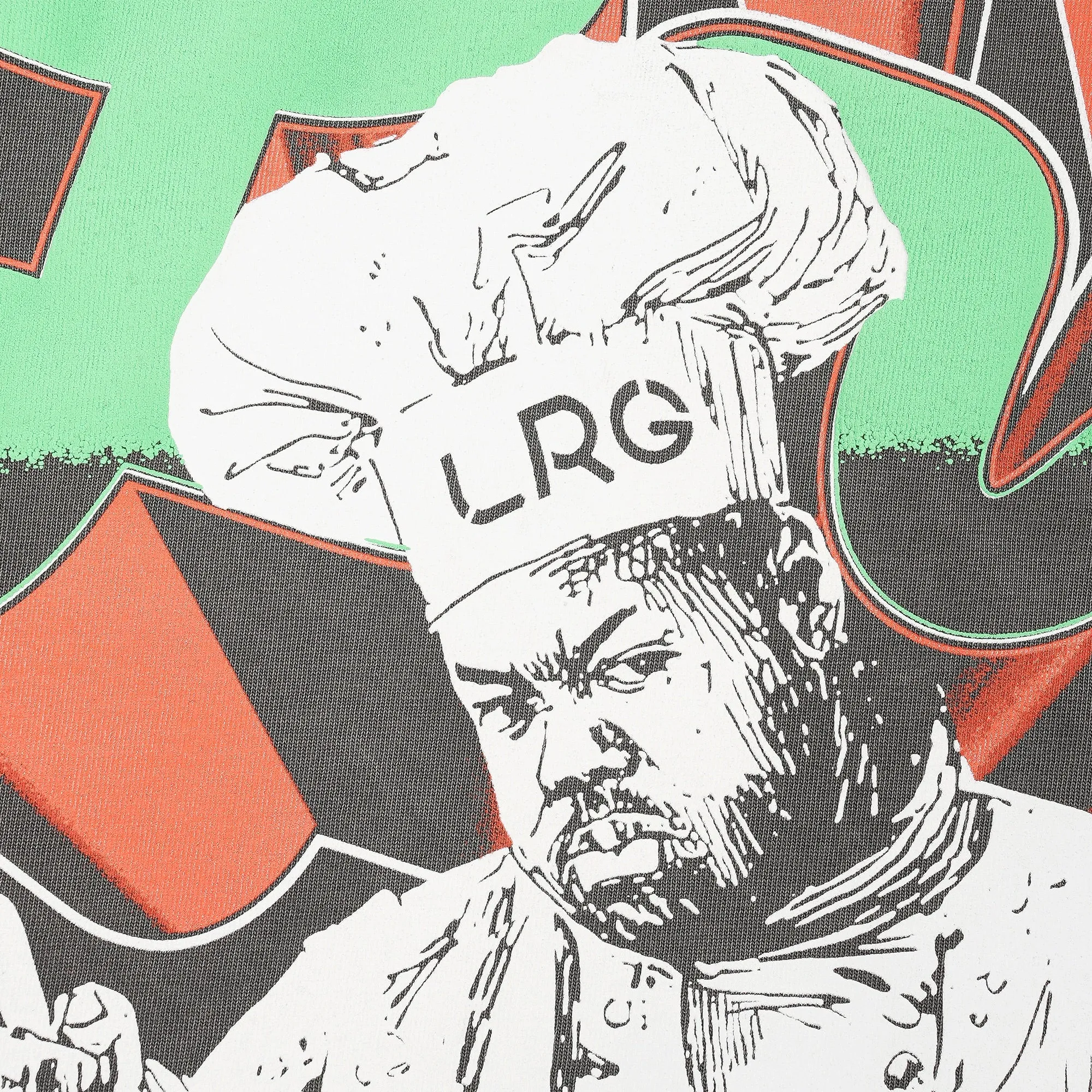 STREETWEAR IS COOKED SS TEE - PIGMENT DYED BLACK sold by Lrg product image thumbnail 3