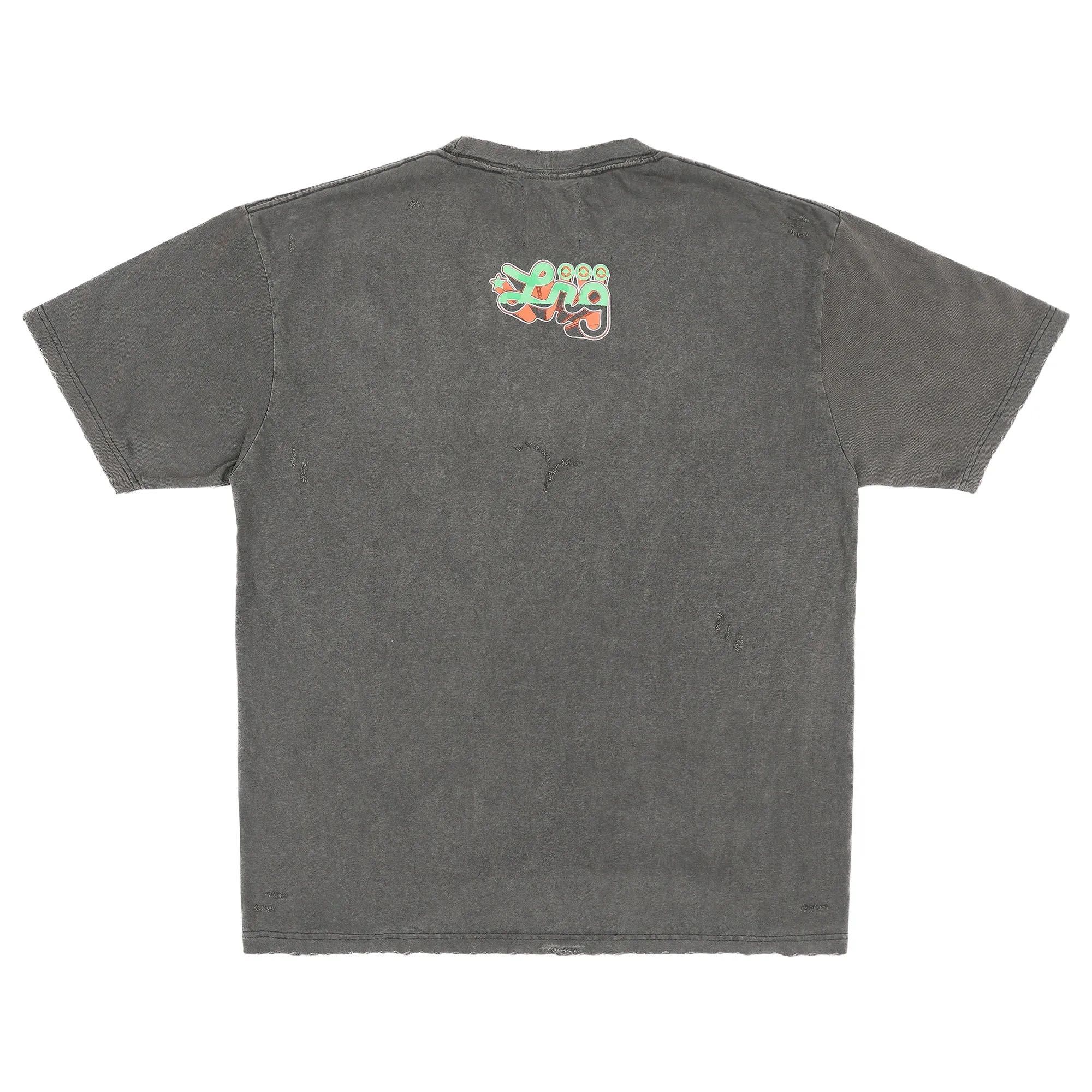 STREETWEAR IS COOKED SS TEE - PIGMENT DYED BLACK sold by Lrg product image thumbnail 2