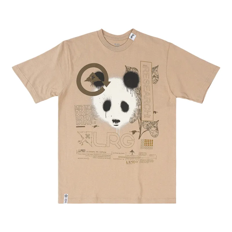 PANDA PAINT TEE - SAND sold by Lrg