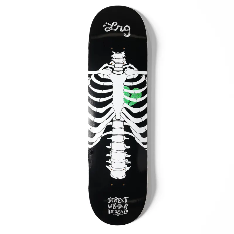 STREETWEAR IS DEAD SKATEBOARD - BLACK sold by Lrg