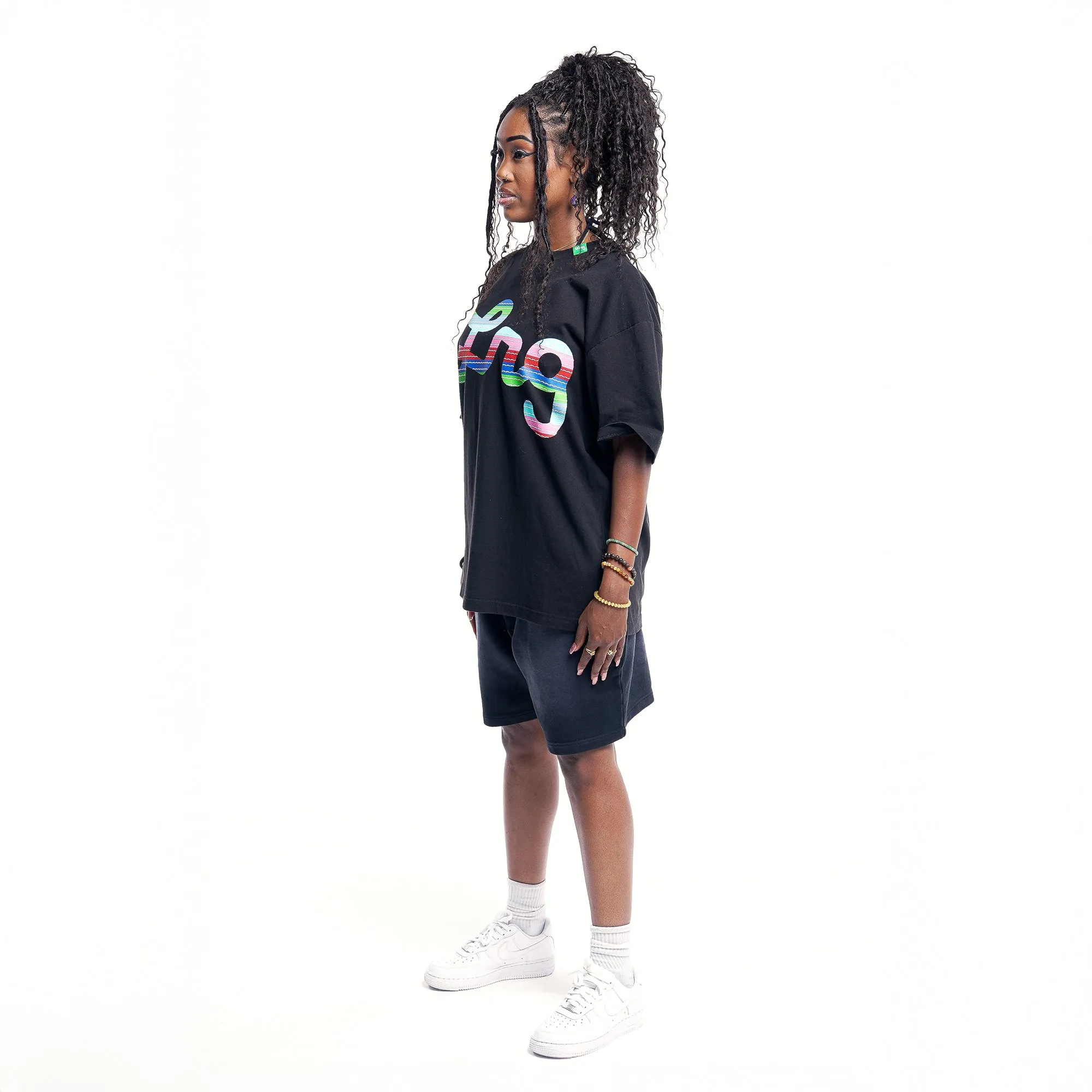 WANNA PLAY SCRIPT SS TEE - BLACK sold by Lrg product image thumbnail 3