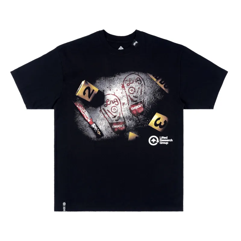 EVIDENCE SS TEE - BLACK sold by Lrg