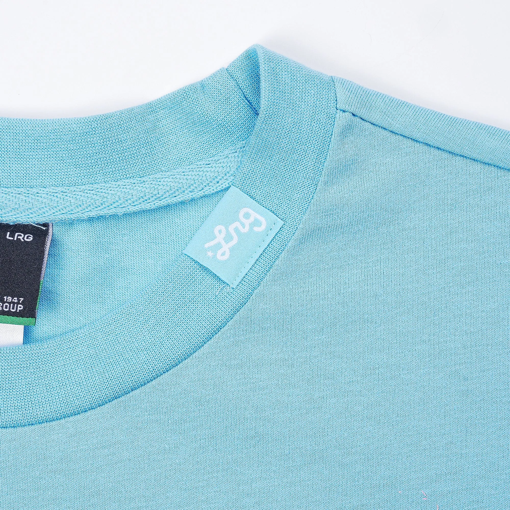 Lifted Script Tee - Carolina Blue sold by Lrg product image thumbnail 3