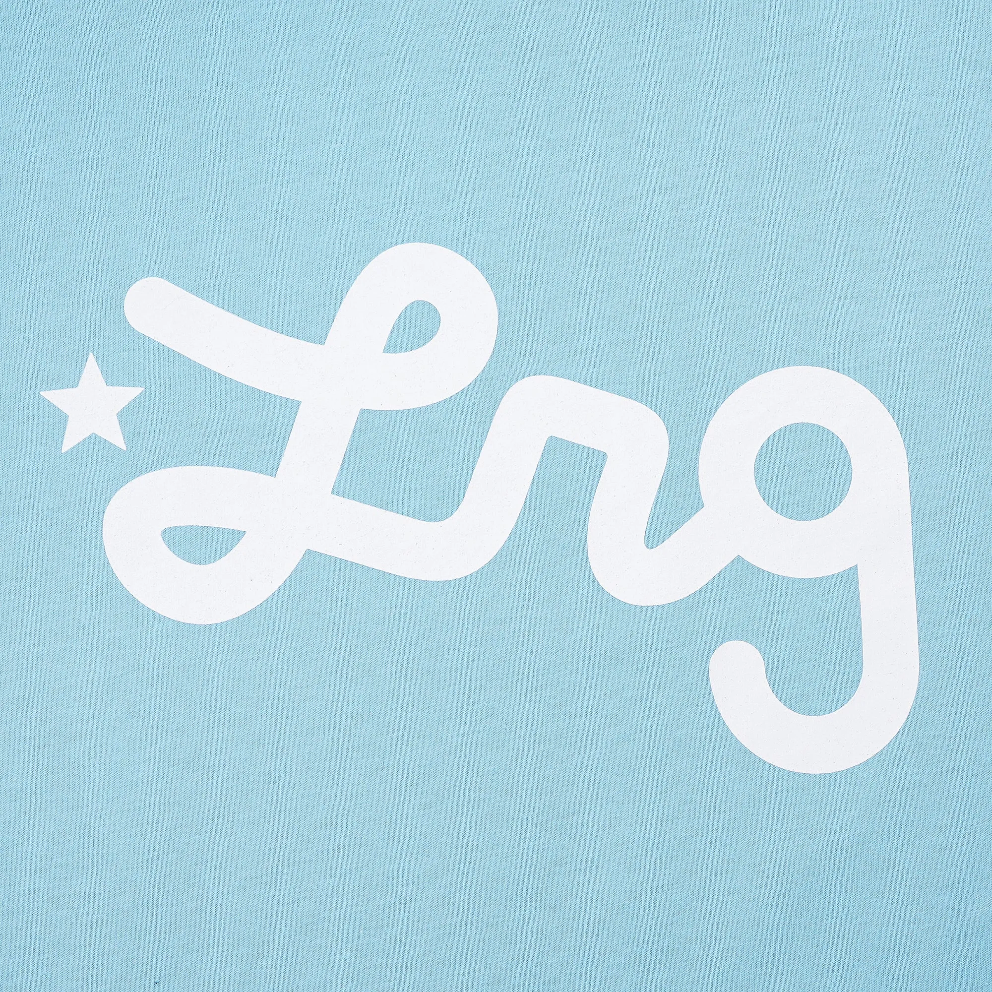 Lifted Script Tee - Carolina Blue sold by Lrg product image thumbnail 2