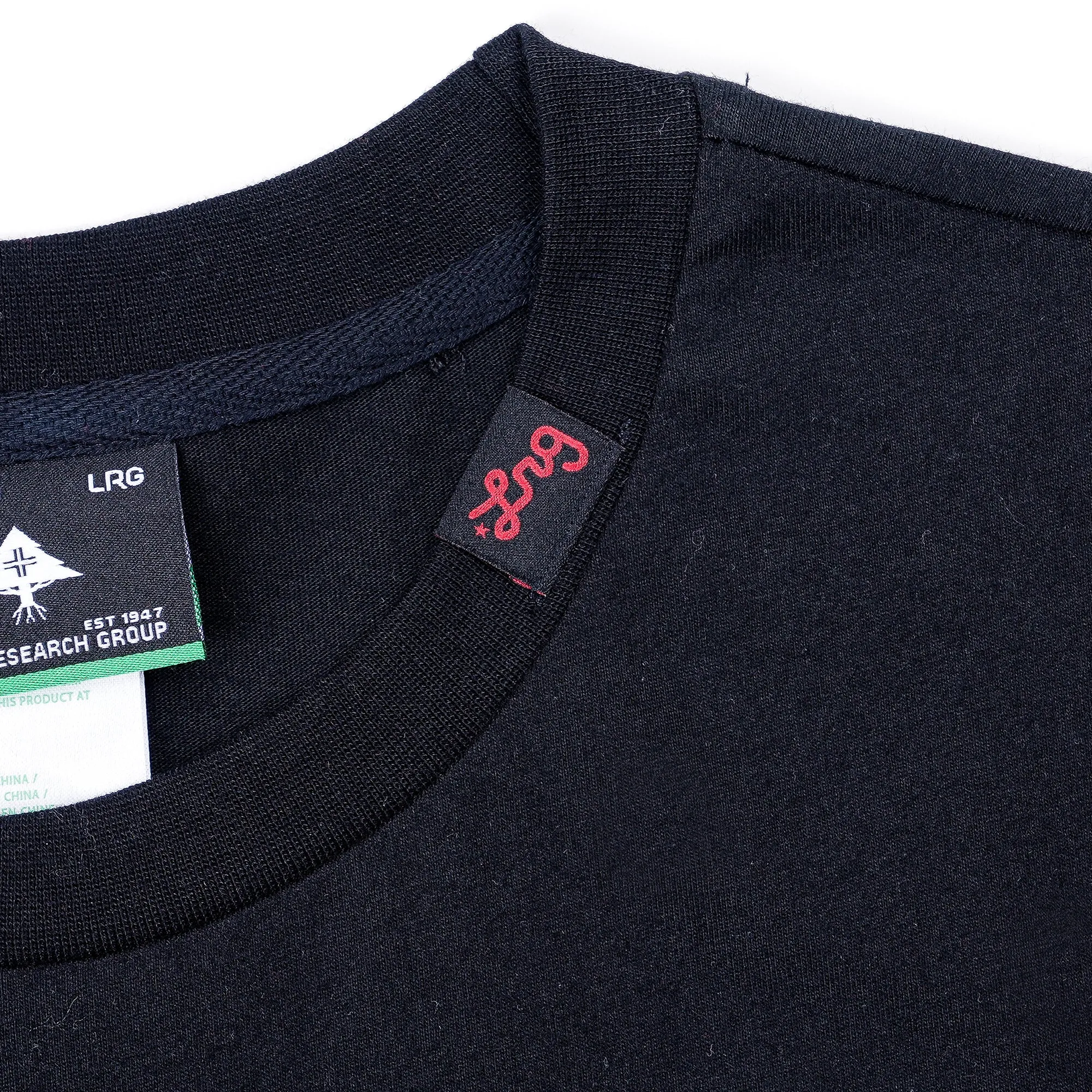 Lifted Script Tee - Black/Red sold by Lrg product image thumbnail 3