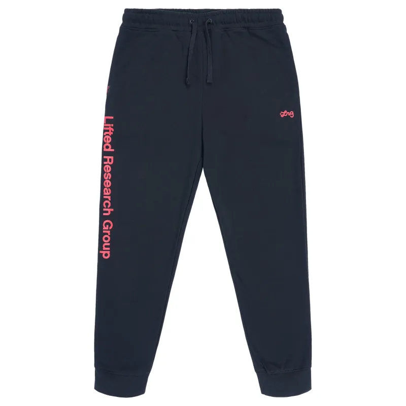 LIFTED SCRIPT JOGGER - Black/Red sold by Lrg