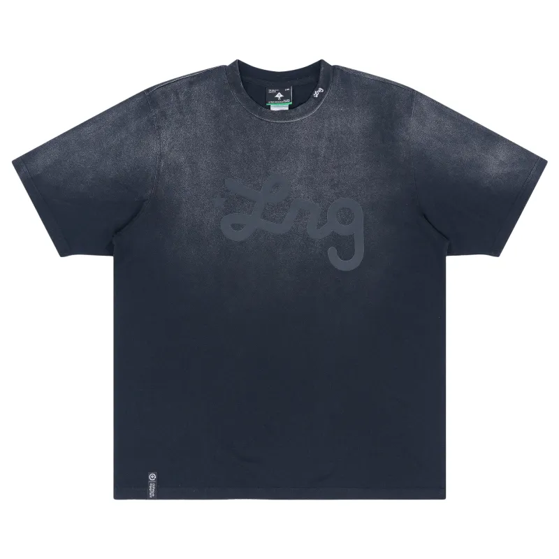 Lifted Script Tee - Potassium Spray Black sold by Lrg