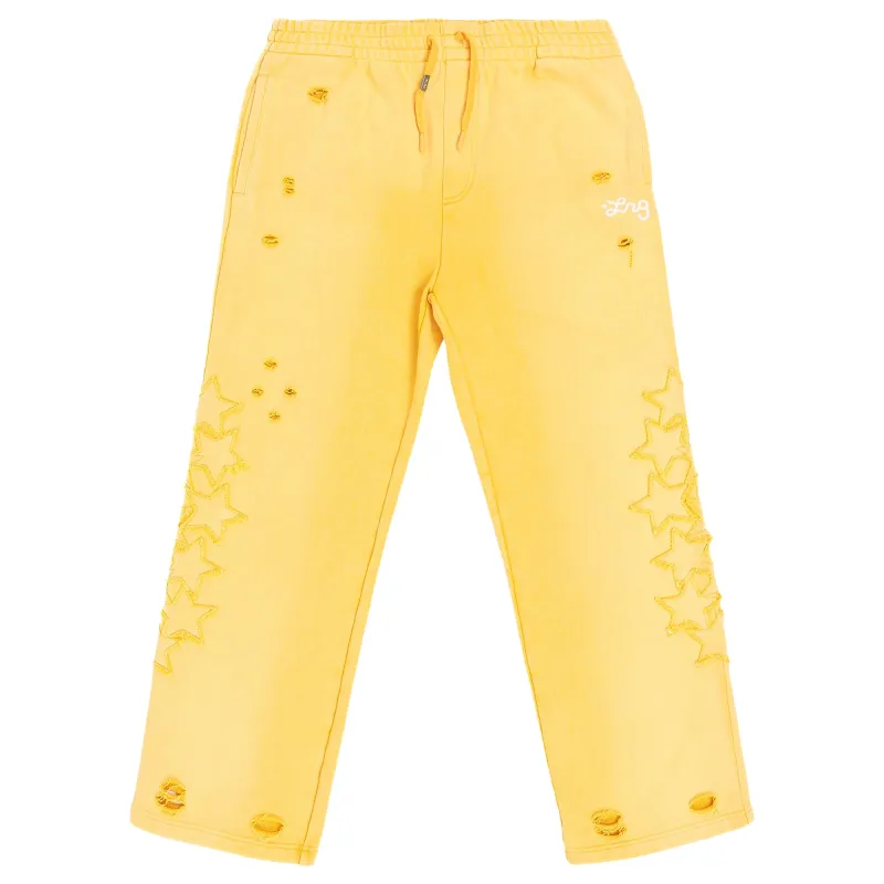 STAR POWER SWEATPANTS - Vintage Gold made by Lrg