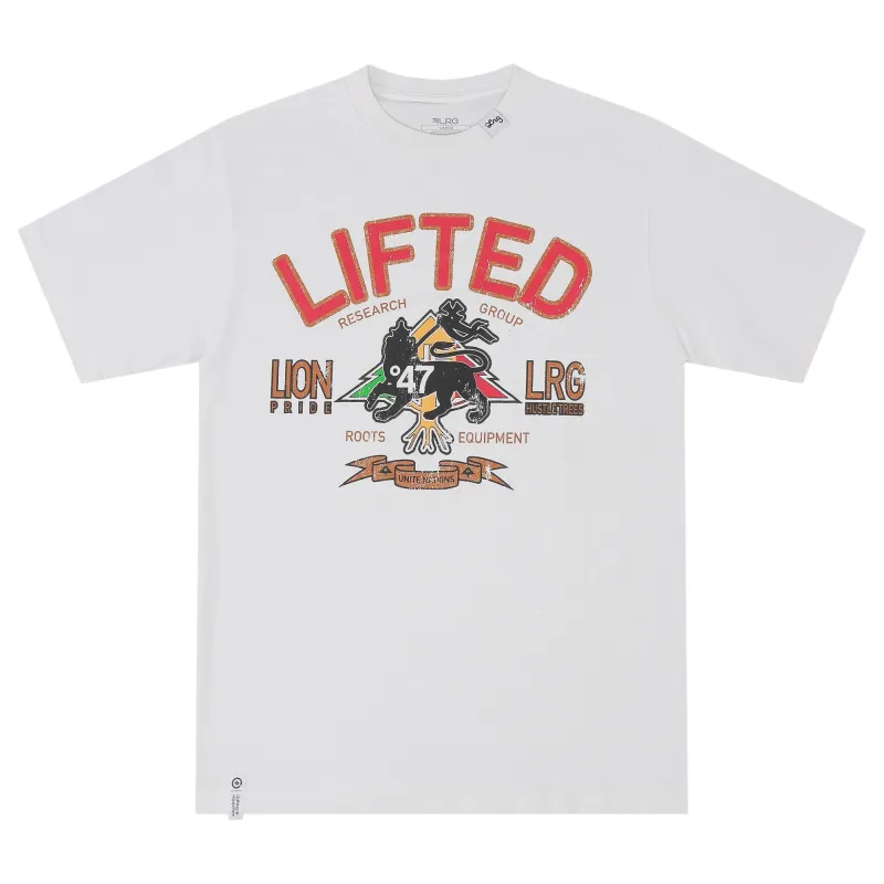 LION PRIDE TEE - White sold by Lrg