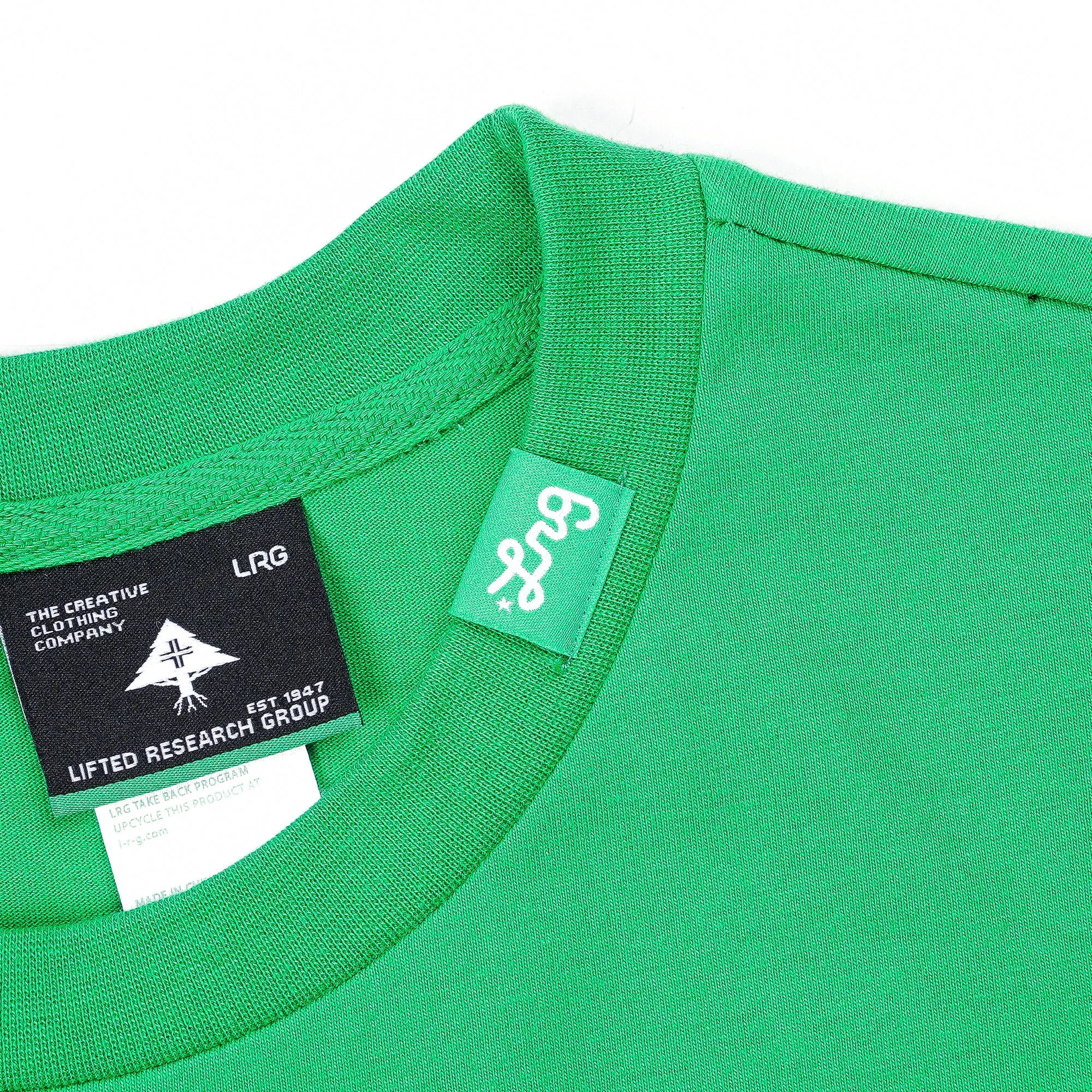 Lifted Script Tee - Kelly Green sold by Lrg product image thumbnail 3