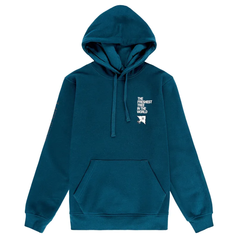 THE FRESHEST TREE FLEECE PULLOVER - NAVY sold by Lrg