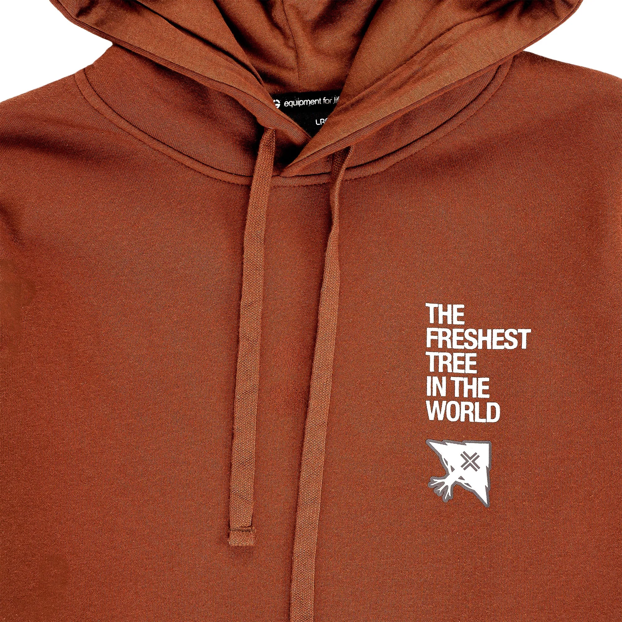 THE FRESHEST TREE FLEECE PULLOVER - BROWN sold by Lrg product image thumbnail 2