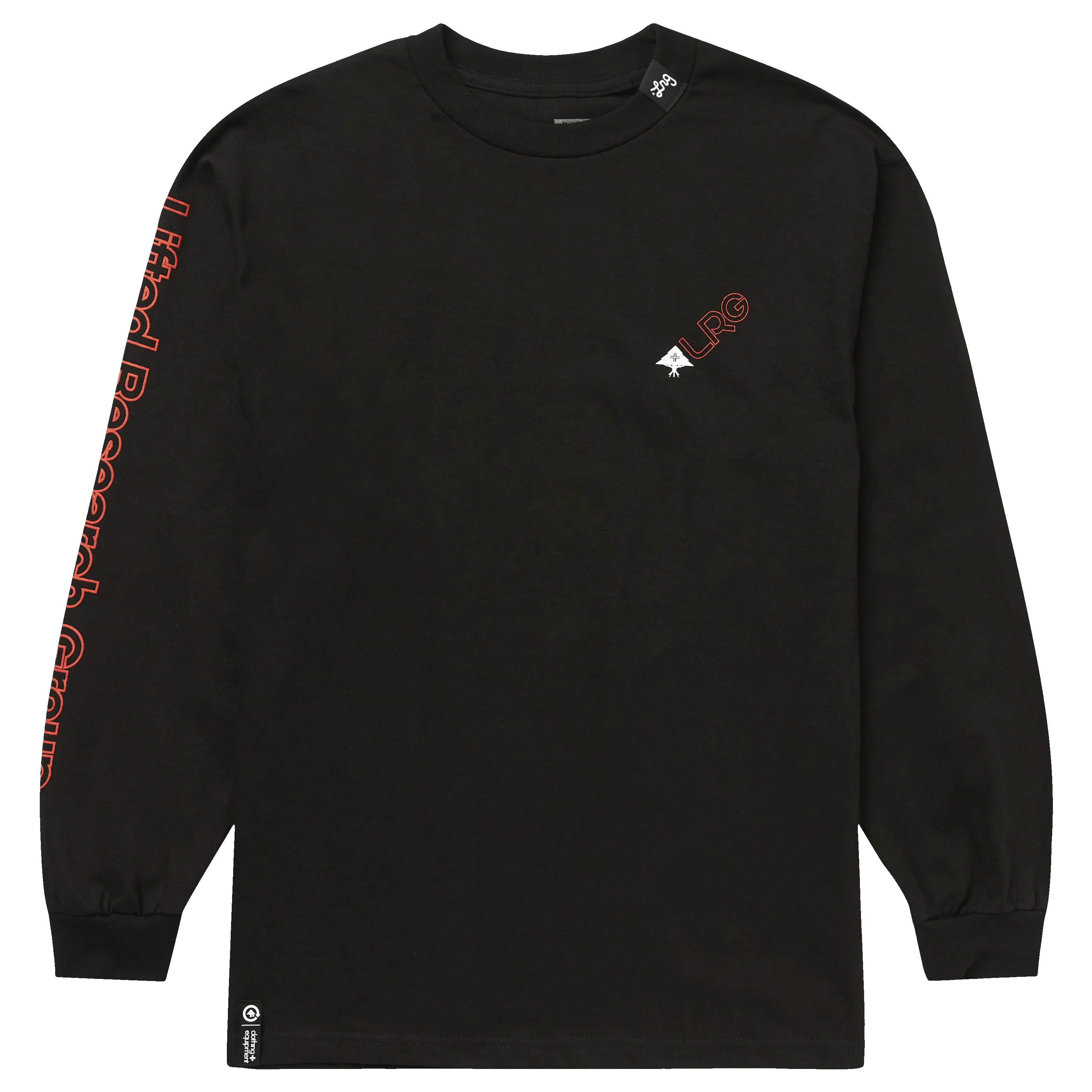 LRG SLANT LONG SLEEVE TEE - BLACK sold by Lrg product image thumbnail 2