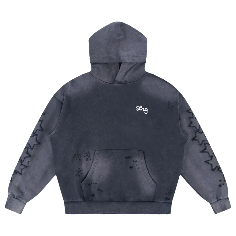 STAR POWER HOODIE - Vintage Black made by Lrg